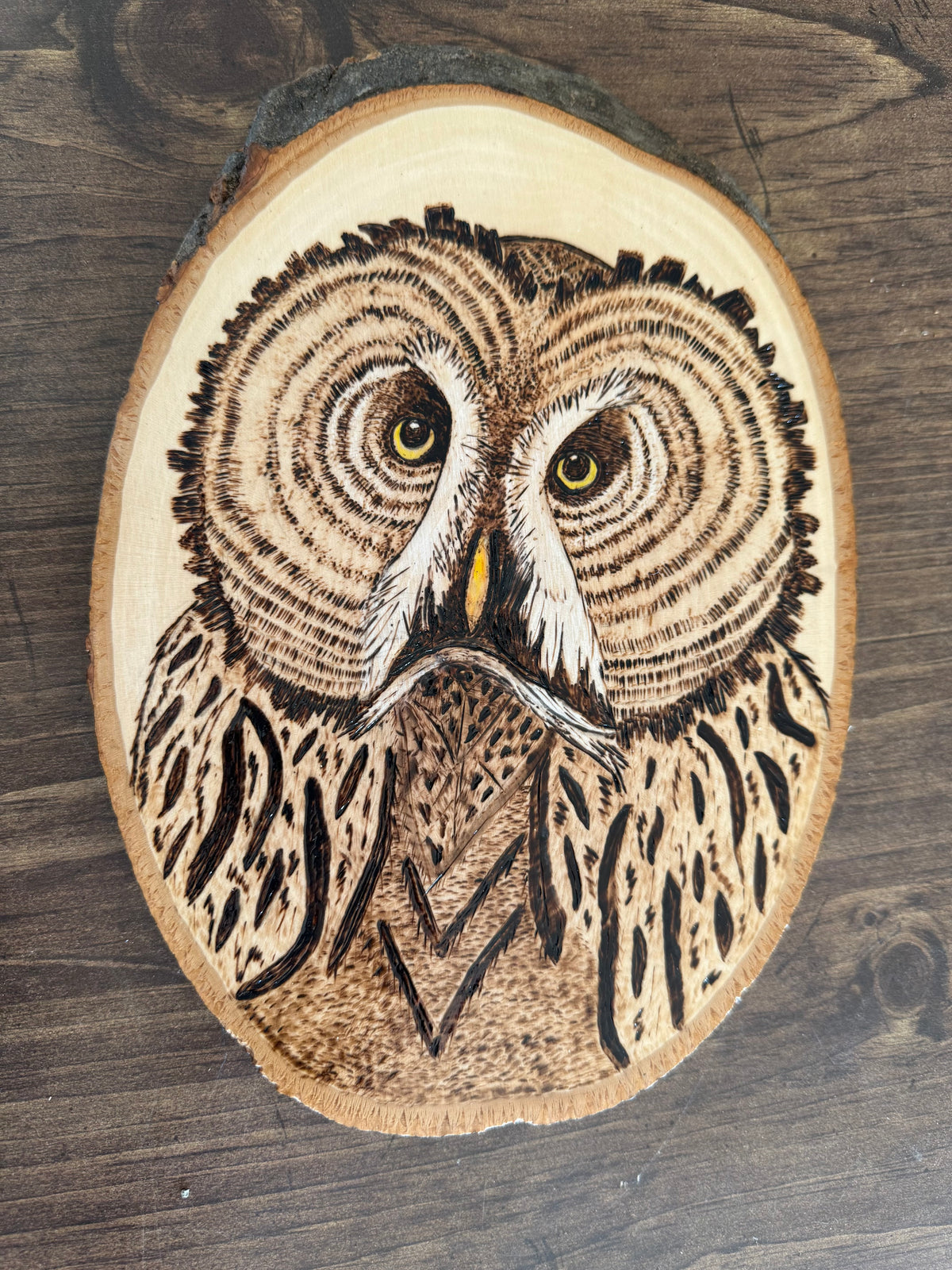 Wood burned pictures
