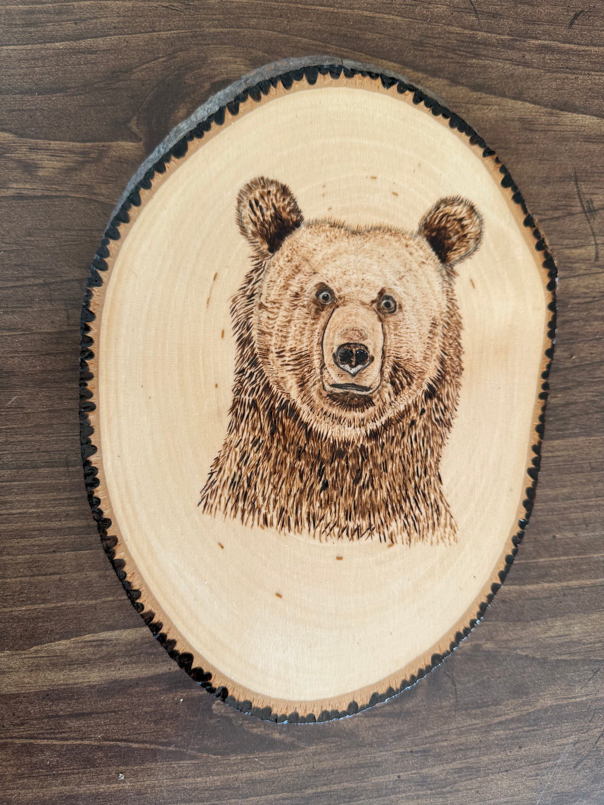 Wood burned pictures