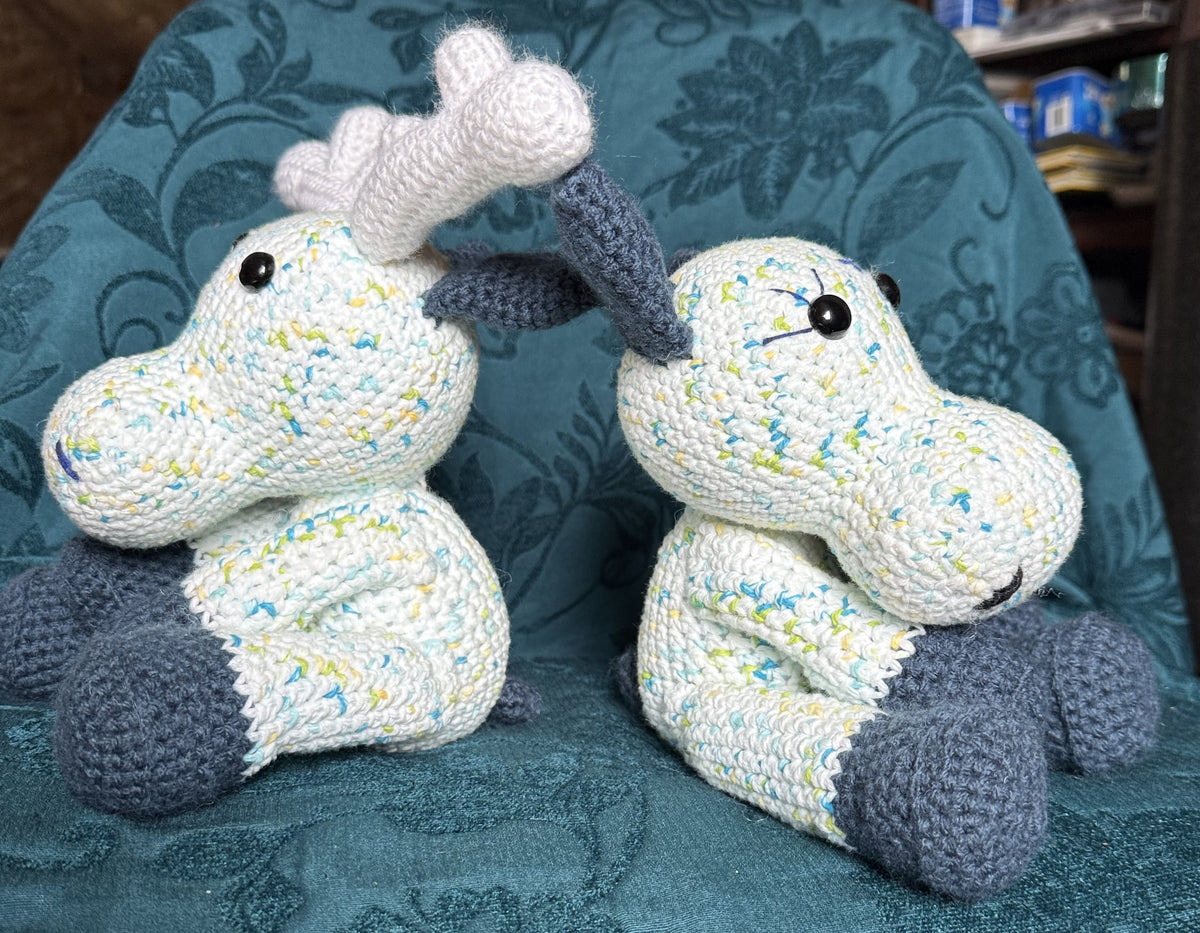 Hand crocheted stuffies