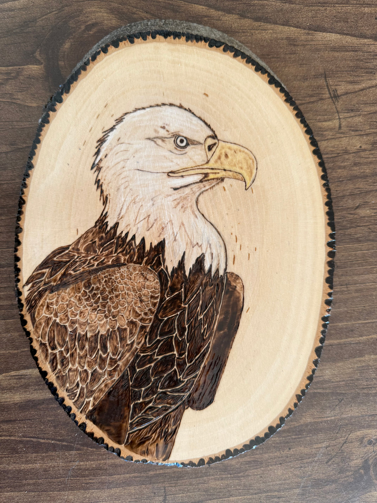 Wood burned pictures