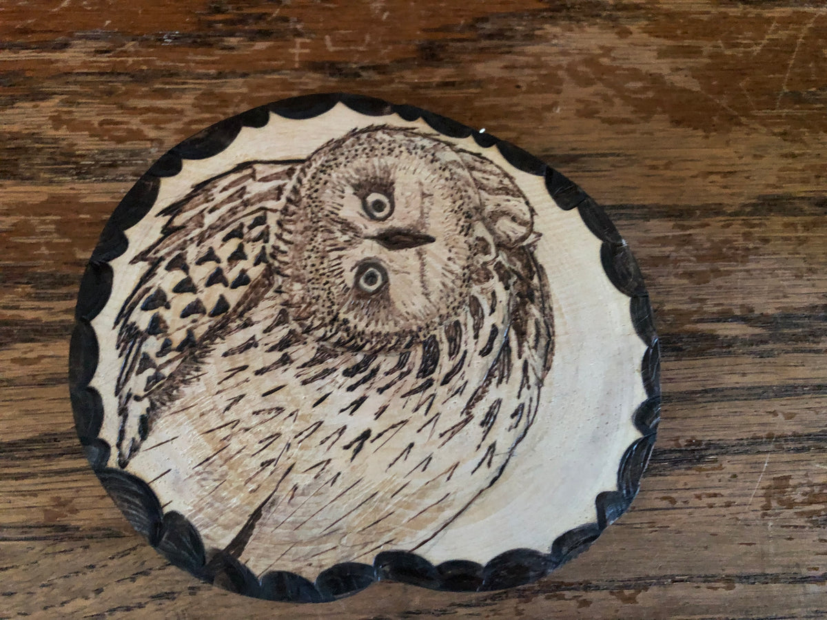 Wood burned pictures