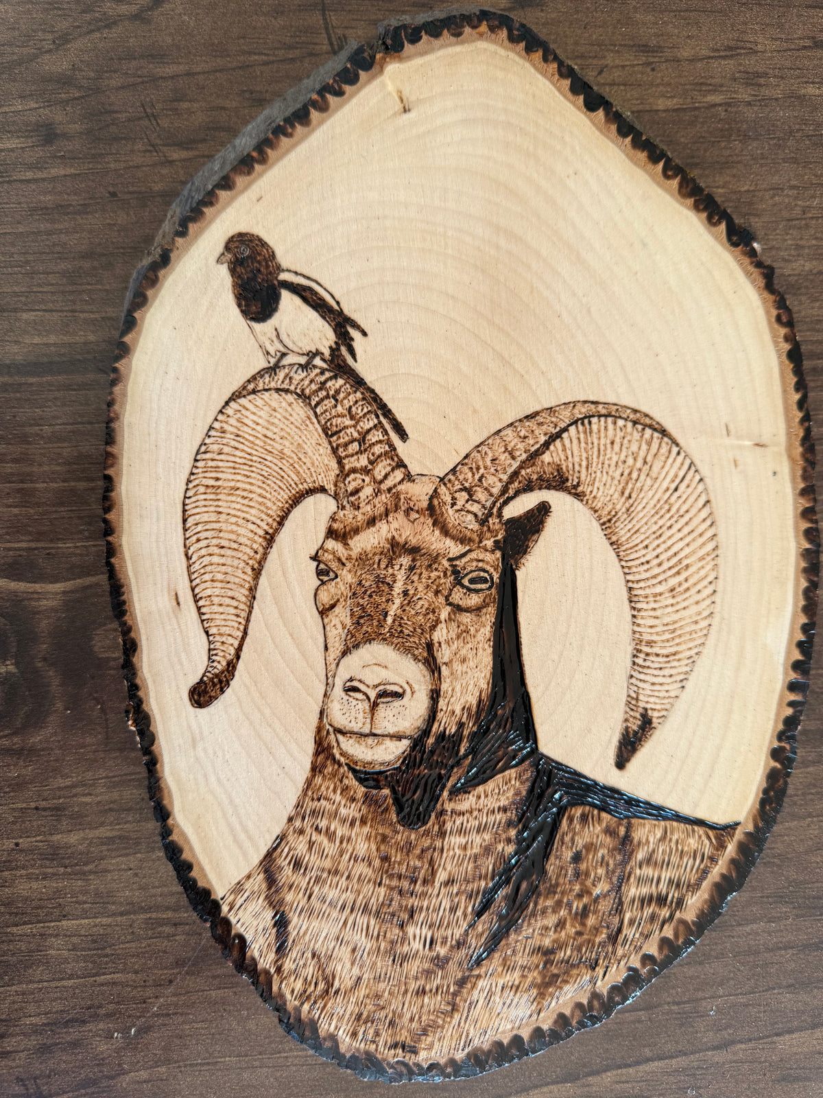 Wood burned pictures