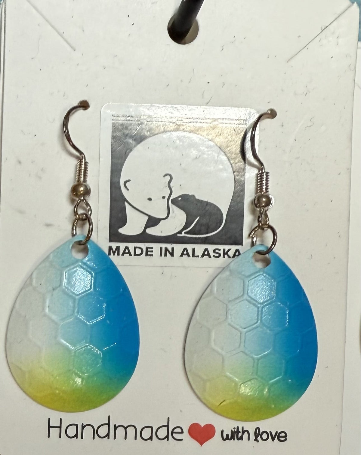 Fishing lure earrings