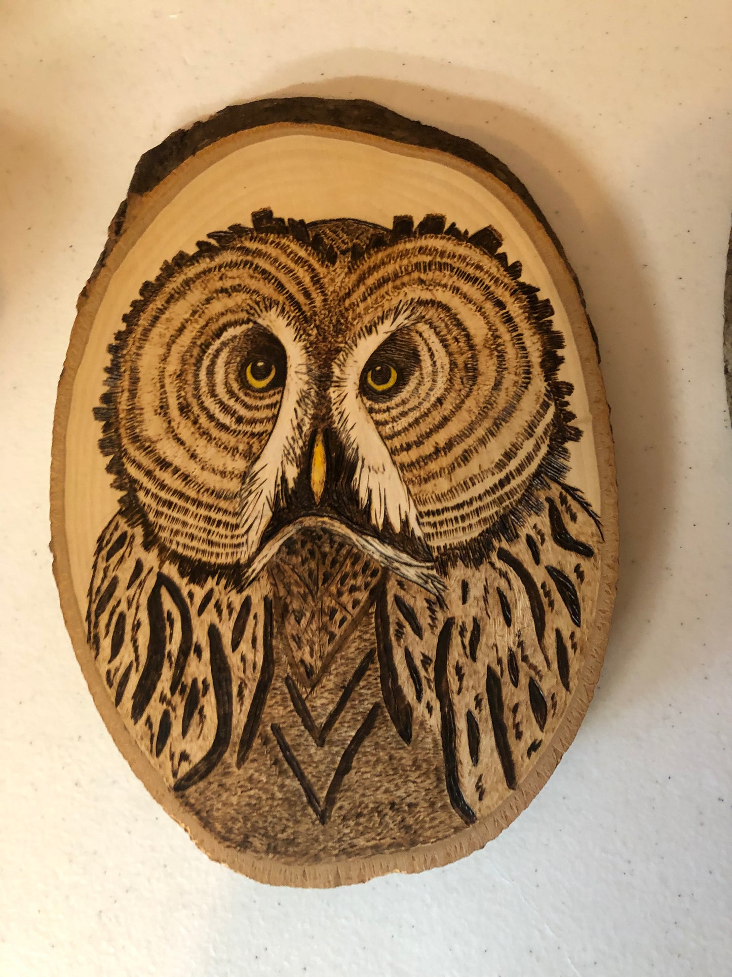 Wood burned pictures