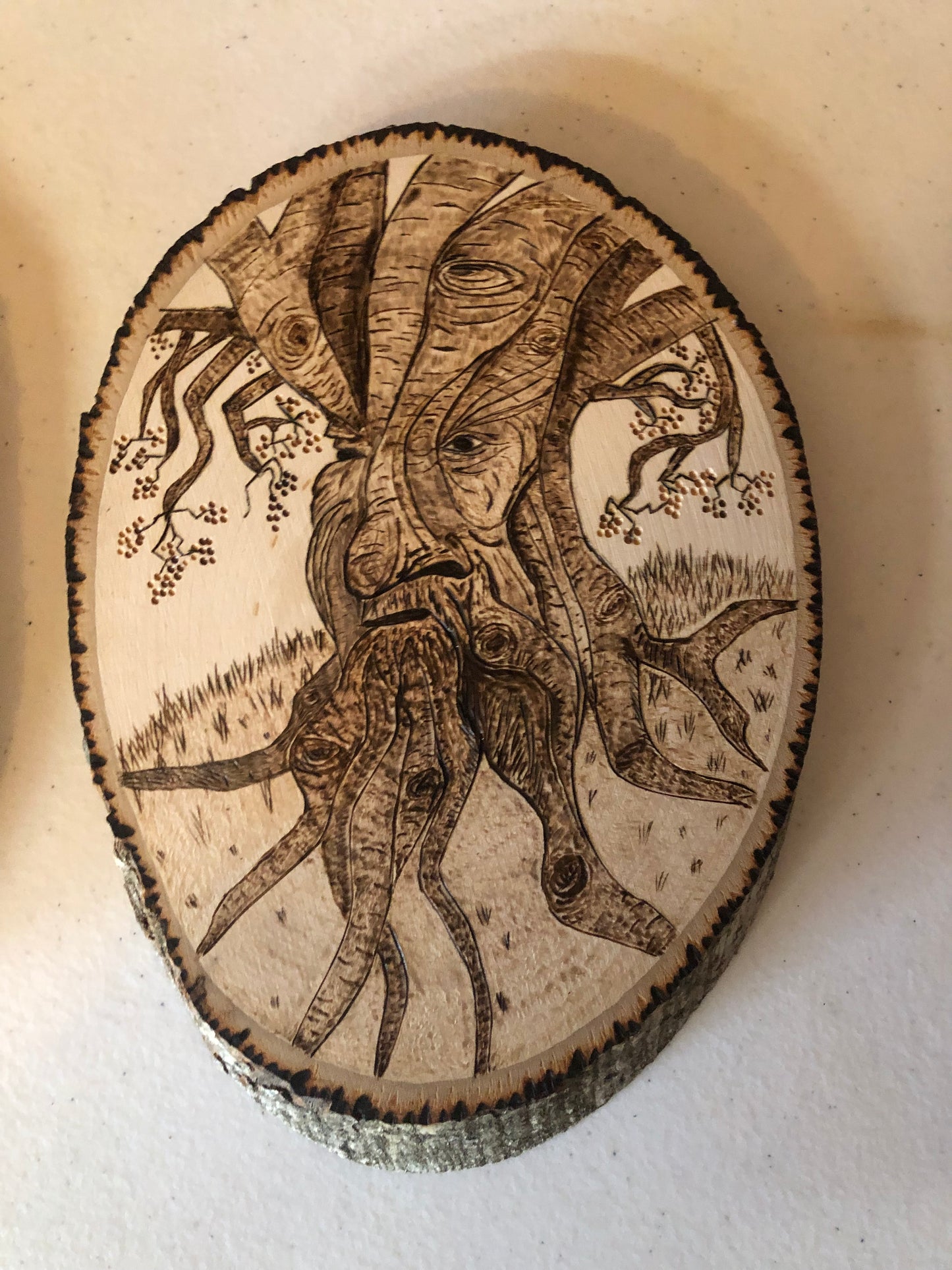 Wood burned pictures