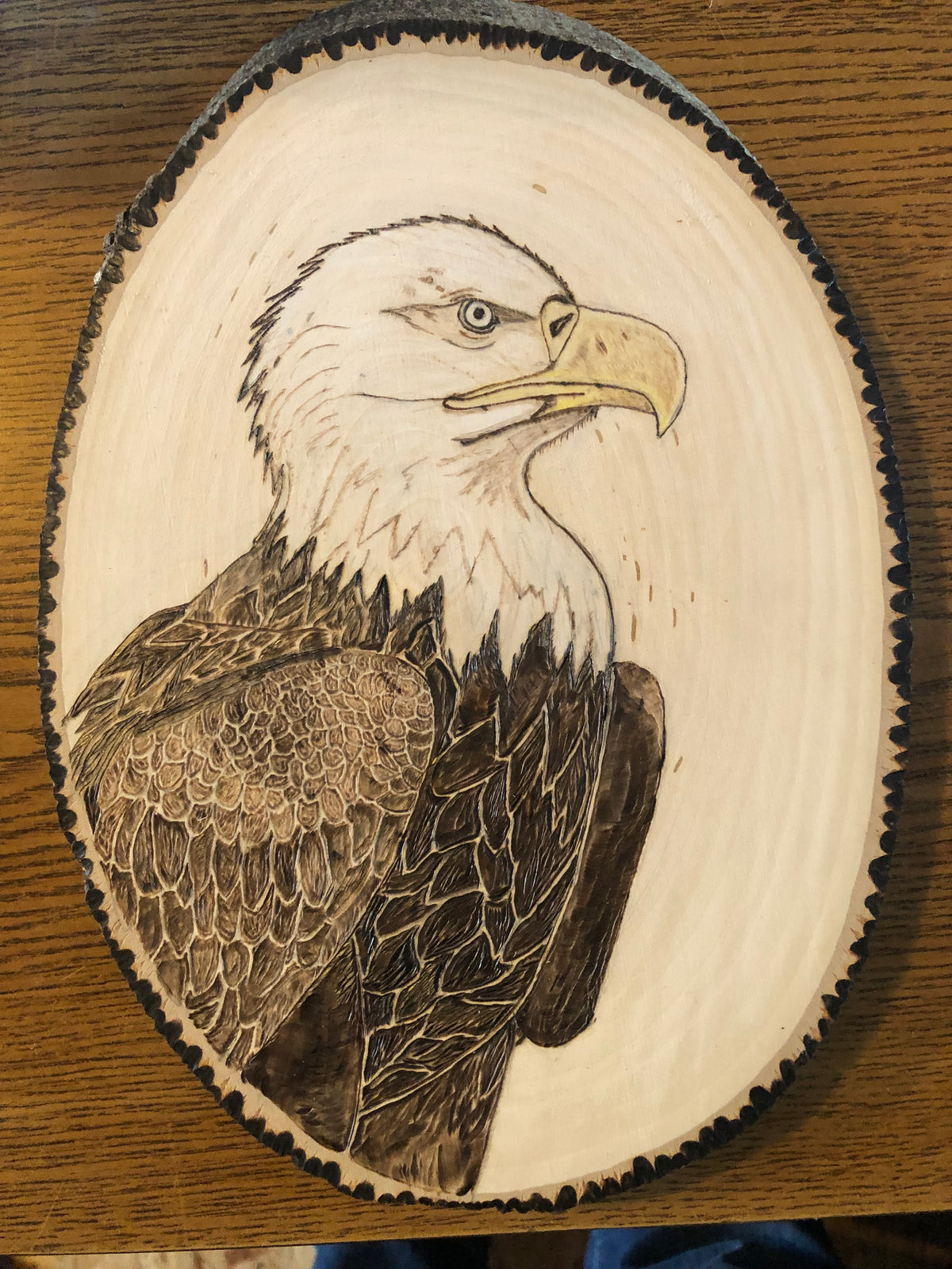 Wood burned pictures