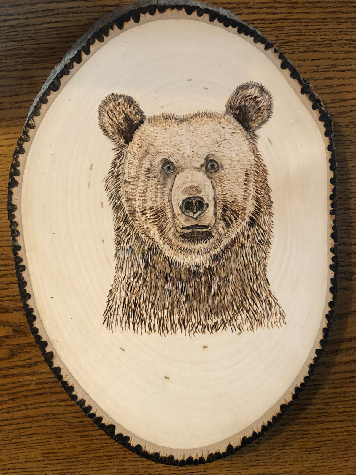 Wood burned pictures