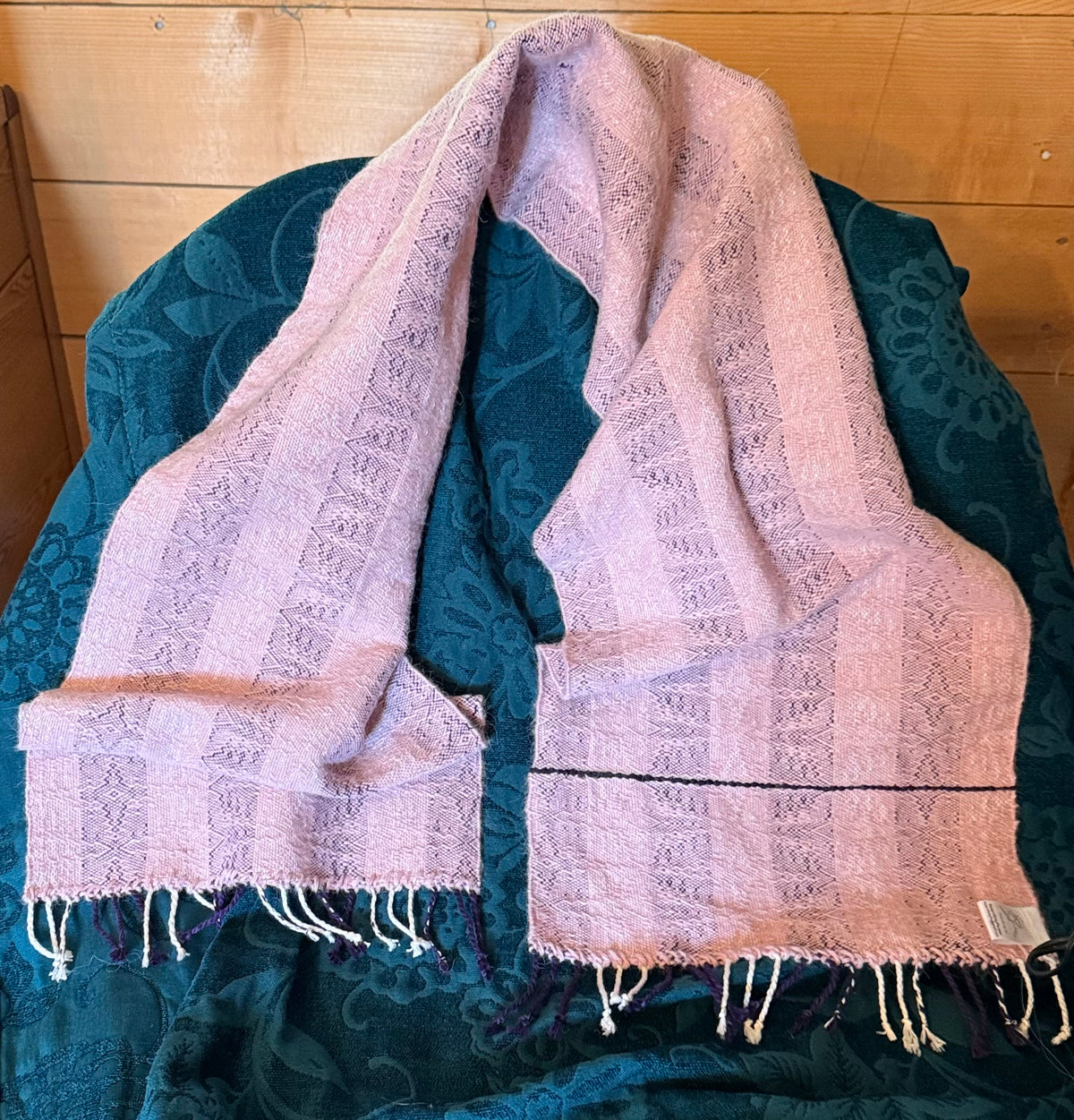 Hand woven scarves
