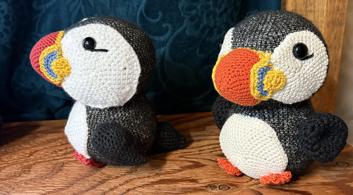 Hand crocheted stuffies